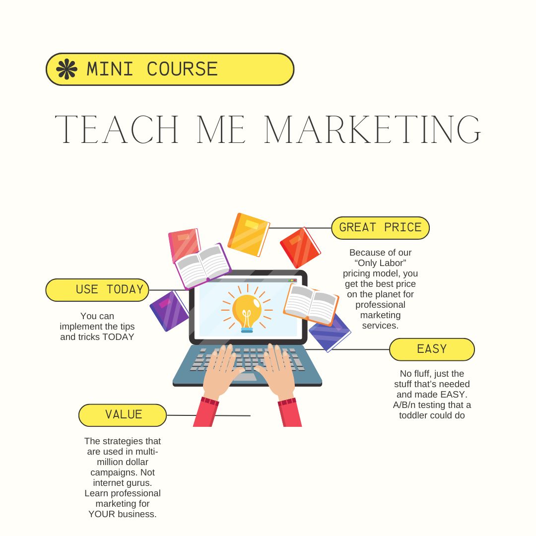 TEACH ME MARKETING | Mini Course